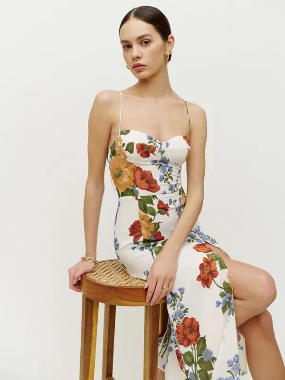 Reformation Juliette Midi Dress Formosa